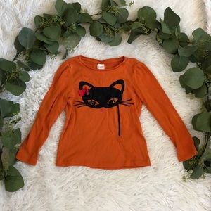 Gymboree Long Sleeve Cat 🐈 Graphic Shirt